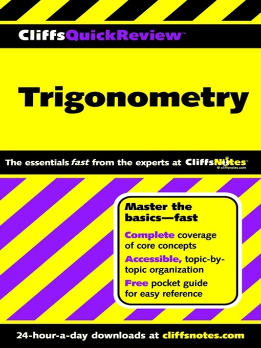Title details for CliffsQuickReview Trigonometry by David A Kay - Available